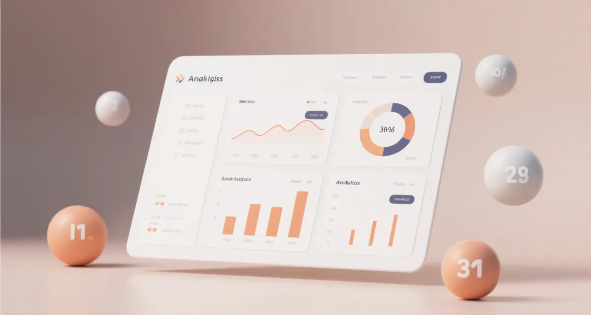 开奖与数据可视化示意图